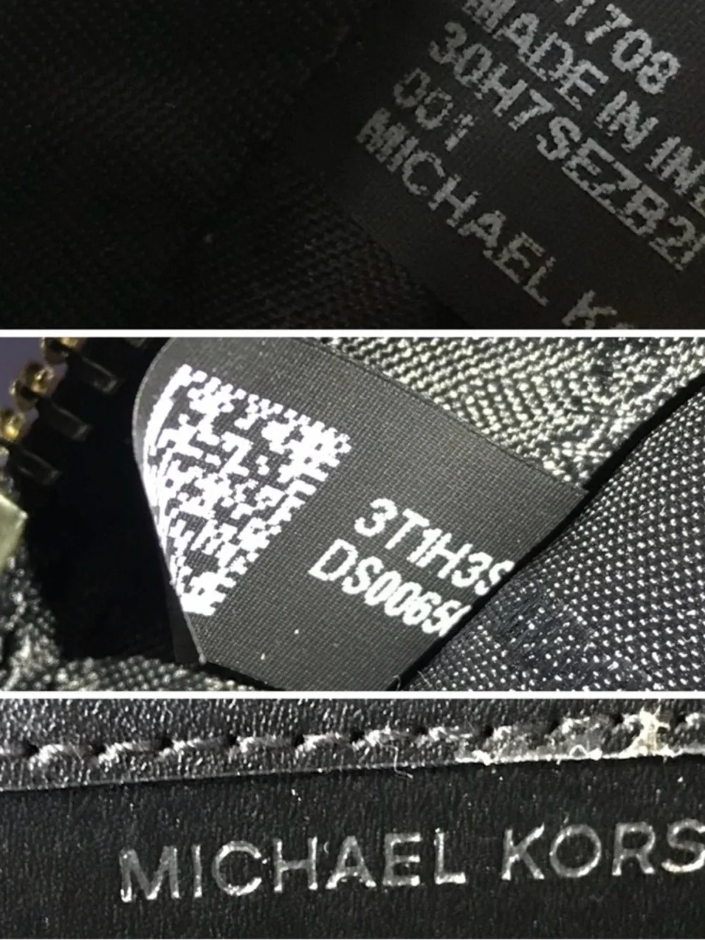 Michael Kors Black Leather Star-Studded Backpack - Picture 8 of 12